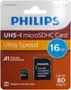 Philips Micro-SDHC-Card 16GB  Class 10, UHS-I U1, incl. Produktbild-Vorschau 5