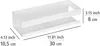 WENKO Turbo-Loc® Wandablage Mod. Genova White matt, Produktbild-Vorschau 5