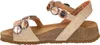 Think KOAK Damen Sandalette - Riemchen Sandalen beige NEU Produktbild-Vorschau 4