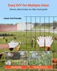 SucceBuy zahradní plot, 61 cm x 7,62 m, velikost ok 5,08 x Náhled obrázku produktu 6