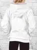 KMISSO Mädchen Pullover mit Kapuze Power Stars Weiß 134 Produktbild-Vorschau 7