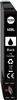 A black ink cartridge with labels and symbols. Produktbild-Vorschau