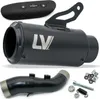 Silenziatore LeoVince LV CORSA S FULL BLACK omologato, in Anteprima dell’immagine prodotto 1