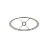 Light & Living - Lampenschirm Oval Breska - Perle Weiß - Produktbild-Vorschau 4