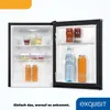 Exquisit Mini Kühlschrank KB60-V-090E schwarz | Kompakt | Produktbild-Vorschau 5