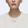 Swarovski ketting 5520576 Infinity, wit, met rhodineren Productafbeelding-voorbeeld 2