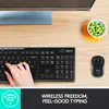 Tastatur/Maus-Set Logitech MK270 1000dpi schwarz kabellos Produktbild-Vorschau 24