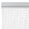 vidaXL Záves na dvere z reťazí 56x186 cm hliník Náhľad obrázku produktu 3