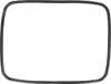 A black rubber seal with rounded corners on a white background. Anteprima dell’immagine prodotto