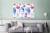 MuchoWow® Poster Buddha - Muster - Blumen 120x80 cm - Produktbild-Vorschau 5