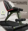 FLYBIRD Multifunktionale Hantelbank, 317 kg maximale Produktbild-Vorschau 3