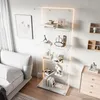 UnboxG Vitrine Glas mit LED, 186.5cm Groß Standvitrine, 2 Produktbild-Vorschau 6