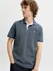 JACK & JONES Polo Shirt Kurzarm Uni Hemd JJEPAULOS Pique Produktbild-Vorschau 2