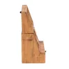 BÜRO ORGANIZER "CASE" | Mahagoni Holz, 48 cm | Tisch Produktbild-Vorschau 3