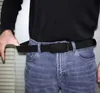 EDIBAZZAR | Cintura da uomo elasticizzata nera con fibbia Anteprima dell’immagine prodotto 11