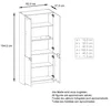 Vladon Büroschrank Logan V1,  Germany, Aktenschrank mit 5 Produktbild-Vorschau 7