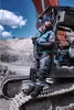 Isolierte Jacke, Schwarz-Grau-Türkei, Mit Reflektierenden, Produktbild-Vorschau 3