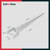 A diagram of a metal ground anchor with dimensions labeled. Produktbild-Vorschau