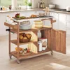 Carrello per barbecue da esterno COSTWAY, carrello di Anteprima dell’immagine prodotto 7