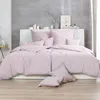 Vario Bettwäsche Renforce, Stone washed kitt, 200 x 200 cm Produktbild-Vorschau 3