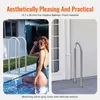 VEVOR, barandilla para piscina, 400 x 90 x 915 mm, escalera Vista previa de la imagen del producto 5