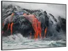 Wallario Wandbild Lavastrom ins Meer, Größe: 61 x 91,50 cm, Produktbild-Vorschau 2