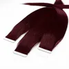 hair2heart Nastri per extension di capelli umani lisci - 10 Anteprima dell’immagine prodotto 2