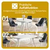 Esstisch Rund Ovo, Esstisch Ausziehbar 100-200 cm, Moderner Produktbild-Vorschau 5