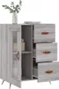 vidaXL Sideboard Grau Sonoma 69,5x34x90 cm Holzwerkstoff Produktbild-Vorschau 4