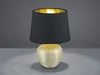 Keramik Tischleuchte LUXOR 35cm, Stofflampenschirm Produktbild-Vorschau 3