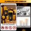 OZAVO LED Kerzen 2er Set Flammenlose LED Kerzen, LED Kerzen Produktbild-Vorschau 4