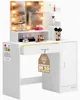 CASARIA® Tavolo da Trucco Jocelyn Specchio con LED Cassetto Anteprima dell’immagine prodotto 9