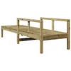 Design Sonnenliege 199,5x62x55 cm Kiefernholz Imprägniert, Produktbild-Vorschau 6