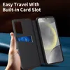 Custodia a libro in pelle per Samsung Galaxy S26 Ultra, con Anteprima dell’immagine prodotto 6