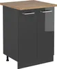 Küchenunterschrank Vicco R-Line Anthrazit Hochglanz 60 cm , Produktbild-Vorschau 1