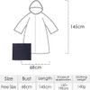 2 Stück Regenmantel Durchsichtiger Regenponcho für Damen Produktbild-Vorschau 2