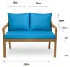 Tuinkussenset blauw – 130x50 + 2x70x50 cm – Voor tuinsofa – Productafbeelding-voorbeeld 3
