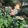 Metall-Wetterfahne in Hahnenform, Wetterhahn für Garten, Produktbild-Vorschau 5