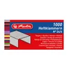 Herlitz Heftklammer No24/6 verzinkt         2x1000er Anteprima dell’immagine prodotto 2