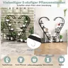 GOPLUS 5-stufiger Blumenständer Metall-Pflanzenständer in Produktbild-Vorschau 3
