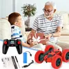 Doppelseitiges Stuntfahrzeug Ferngesteuertes RC Auto 4WD Produktbild-Vorschau 2