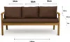 Coussins pour banc de jardin| Assise 150x60x7 + dossier 3x Voir les images du produit 8