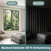 Extra Breite Vorhang Leinenoptik Verdunkelung Raumteiler Produktbild-Vorschau 6