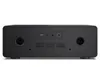 The back of a black Sharp Hi-Fi system is shown against a white background. Voir les images du produit