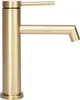 Rubinetto da Lavabo Rea Foss Gold Brush Low Anteprima dell’immagine prodotto 3