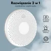 Kombinowany czujnik dymu i tlenku węgla CO Aroha Safety Pro Podgląd zdjęcia produktu 2