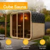 Artsauna Cube Fasssauna Fjora L für 6 Personen, mit 9kW Produktbild-Vorschau 2