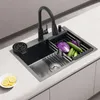 Zlewozmywak kuchenny – jedno komorowy – 60 × 45 cm – stal Podgląd zdjęcia produktu 5