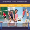 SPORTNOW Badmintonnetz Set, Höhenverstellbares Tennisnetz Produktbild-Vorschau 4