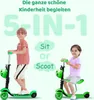 Yoleo Kinderroller Scooter mit abnehmbarem Korb in Produktbild-Vorschau 2